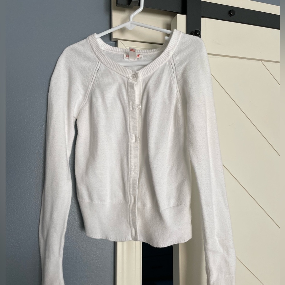 White Cardigan